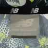 NEW BALANCE Floral Woven Jacket M black Windbreaker Women Used