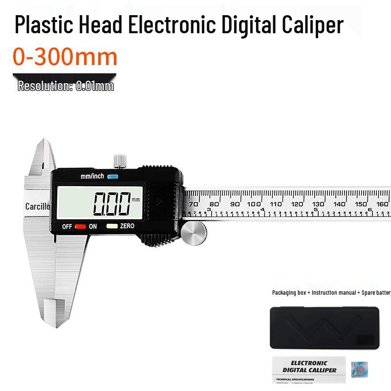Electronic Digital Vernier Caliper: High-Precision Industrial-Grade Measuring Tool for Depth and Height
