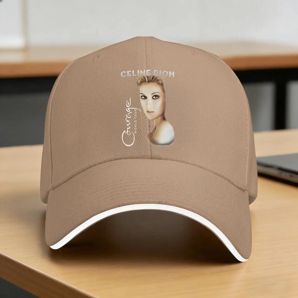 Celine Dion Baseball Cap Fashion Trucker Hat Summer Women Unisex Kpop Rock Baseball Caps