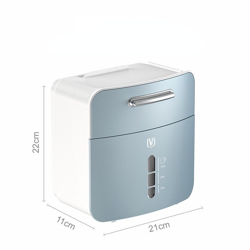 New Toilet Tissue Box Waterproof Bathroom Toilet Hole-free Wall-hanging Multifunctional Toilet Roll Paper Drawer