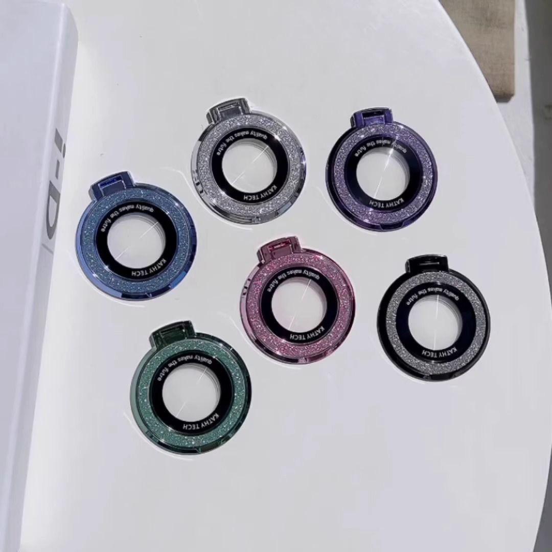 

Universal Glitter Phone Ring Stand for Apple & Huawei синий