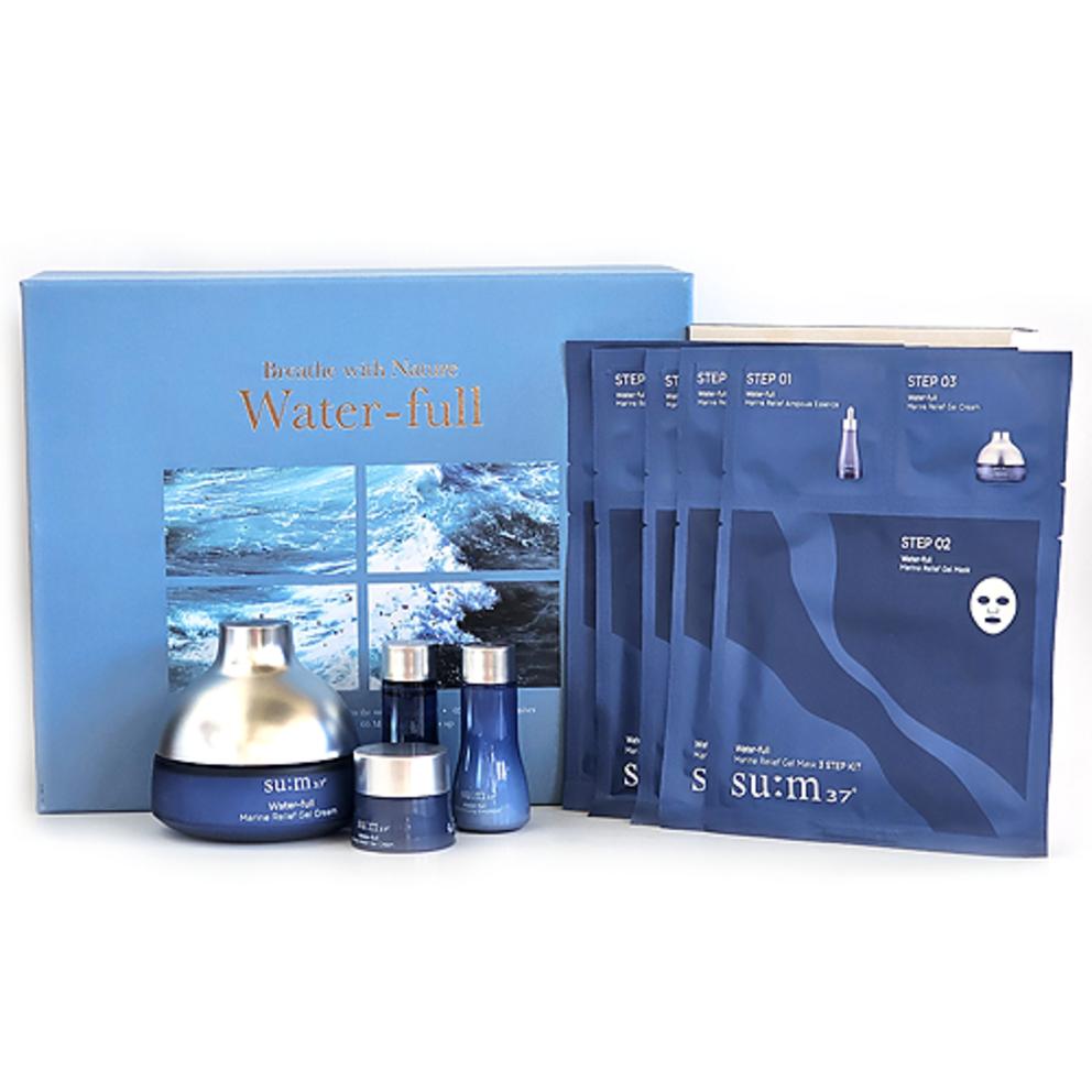 

SU:M37 Waterfull Marine Relief Gel Cream 120ml Special Set