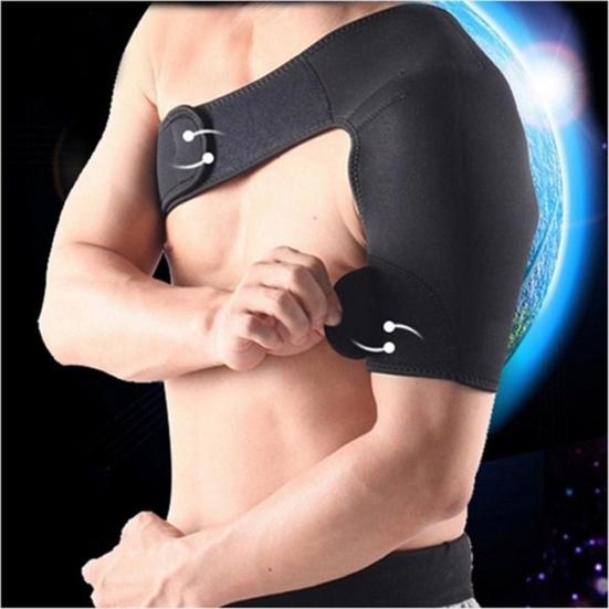 Unisex Adjustable Elastic Sport Pain Relief Single Shoulder Protector Brace