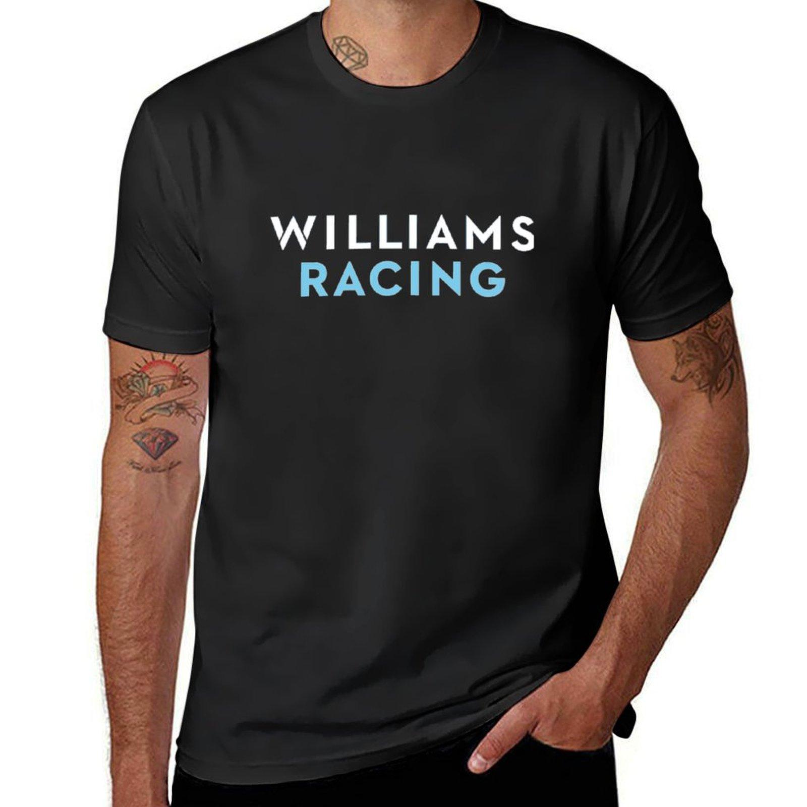 

Williams Racing 2020 T-Shirt Short Sleeve Tee New Edition Anime Sports Fans Men T Shirt 5XL різнокольоровий