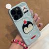 Fun hat animal patch for apple 17/16 pro mobile phone case iPhone15 meteorite pattern 13/12/14