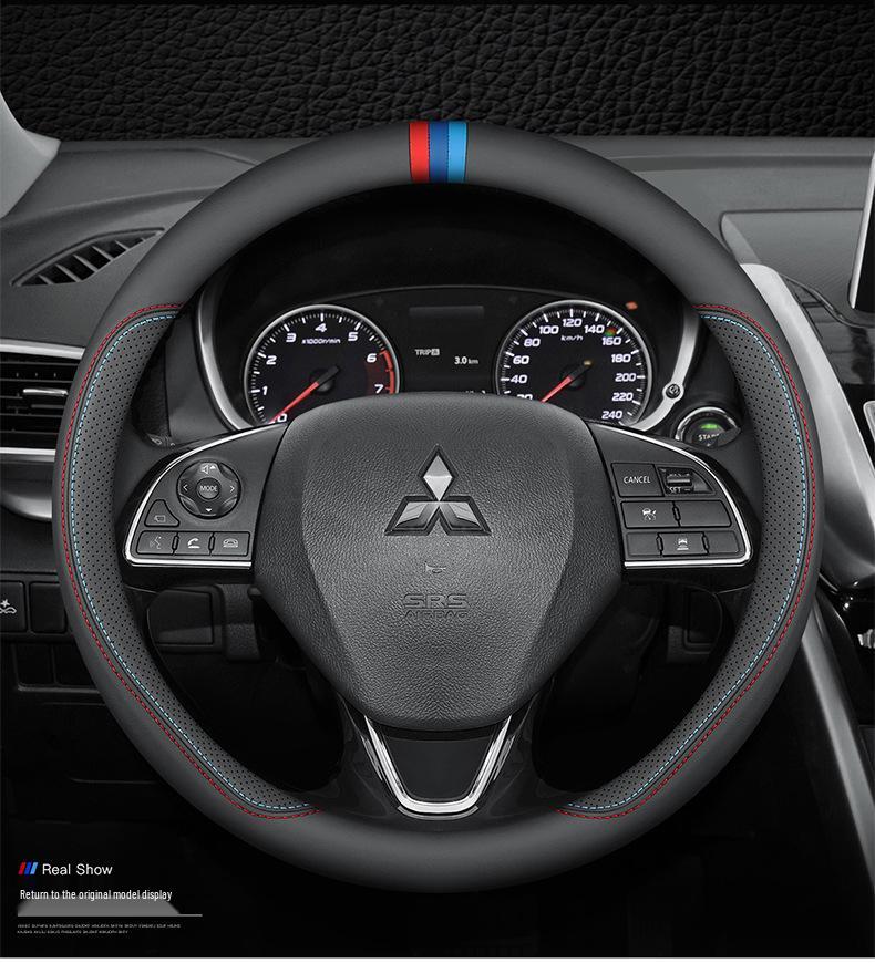 Husă Volan Piele Mitsubishi Outlander 2021 - ASX Lancer Eclipse Cross Decor Ultra-Subțire