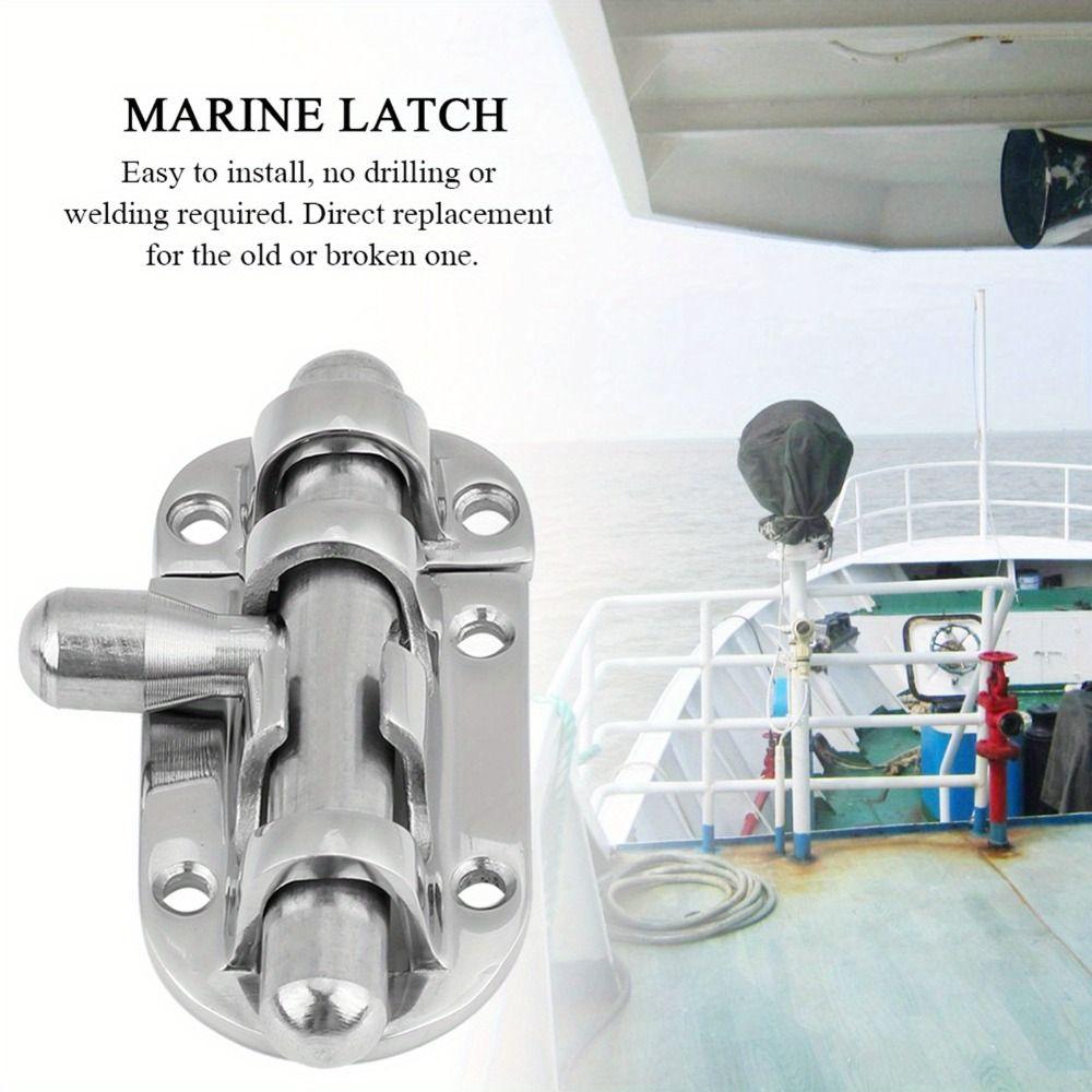 Thickened Marine Gate Lock 60/90/110MM Boat Door&Window Lock Marine Hatch Fastener  Sliding Door