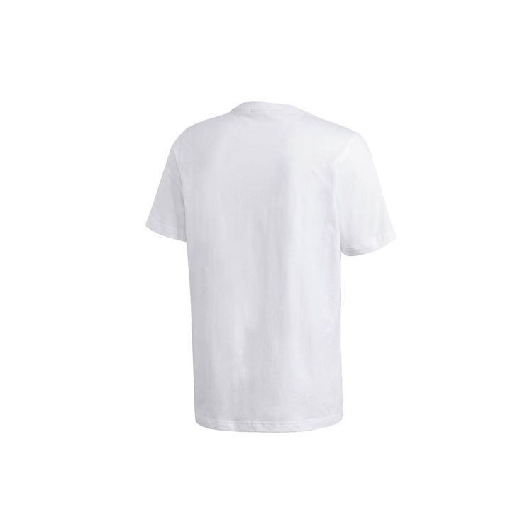 Adidas Originals Camo Trefoil Tee With Large Logo Print Men Tops White GD5949