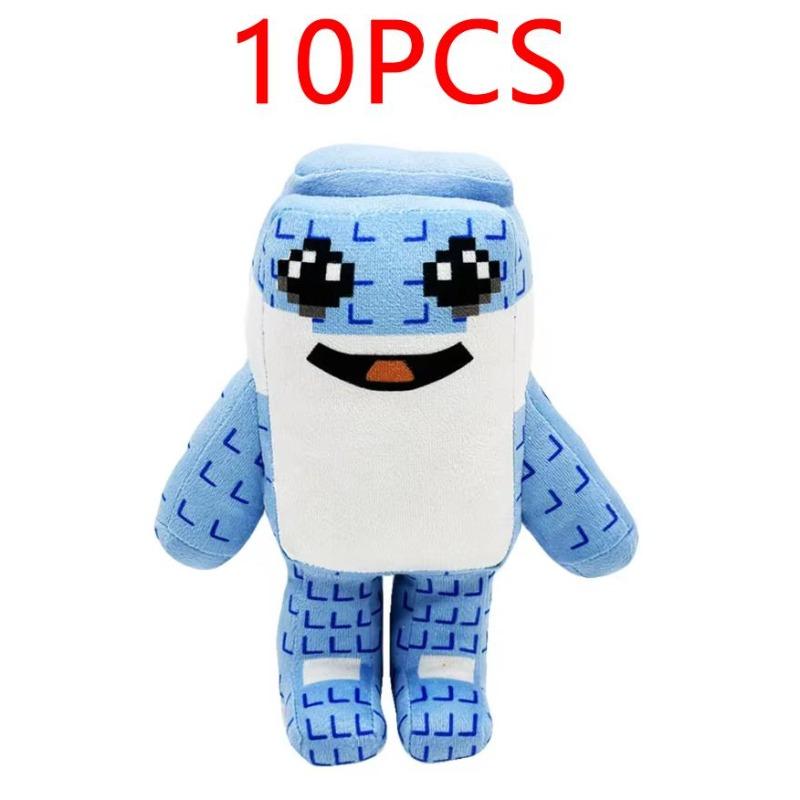 Steal A Brainrot Game Plush No 9 No 67 Funny Tongue Spitting Handheld Stuffed Digital Doll Soft Toy Gift