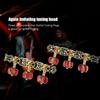 Alice AO 020HV2P 2pcs(Left + Right) Classical Guitar Tuning Key Gold  Black Plated Peg Tuner Machine Head(long) String