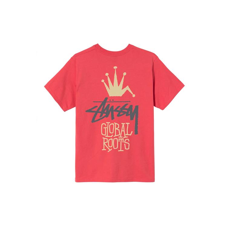 Stussy T-Shirts Unisex Crew Neck Moderate Straight Fit 1904622