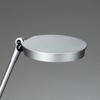 Yamada Lighting Z-Light High Color Rendering LED, Beautiful Skin Tones, Silver, Z-8N SL, Shade Width 160 X 118 Mm, Overall Height 472 Mm