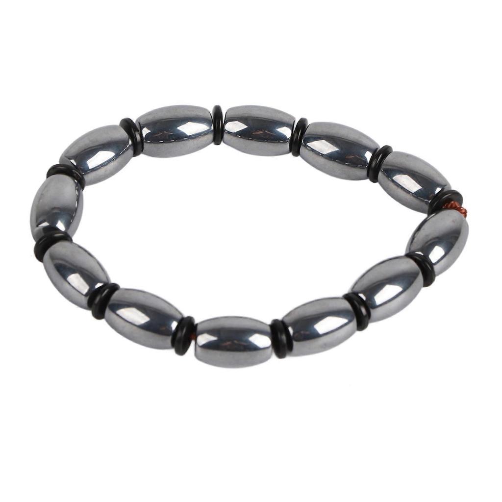 Terahertz Perlen Armband Dehnbar Stressabbau Meridianbehandlung Unisex Energieheilstein Armband