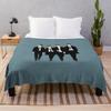 The Beatles Band Beatles Band Throw Blanket