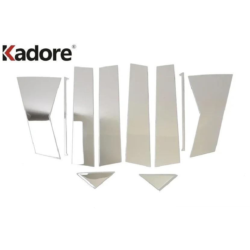 For Mazda CX5 CX-5 2017-    2024 Steel Car Window Center Pillar Cover Trims B C Pillars Post Strip Accessories