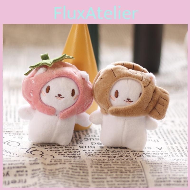 Doll Plush Cat Keychain Stuffed Toy With Pp Cotton Fill For Girl Decor Bag