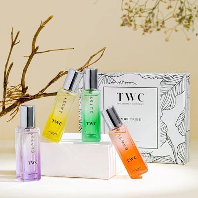 Dárková sada parfémů Woman Company Vibe Tribe pro ženy- 4*20ml
