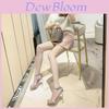 Summer Fashion Oneword Strap Sandals With Pointed Toe For Womens Casual Wear