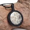 Jasper Macrame Handmade Necklace Gemstone Jewelry Thread 20-36''Ad Pendant