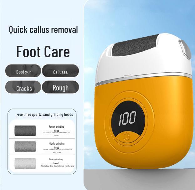 Electric Foot File: Automatic Dead Skin and Callus Remover for Heels
