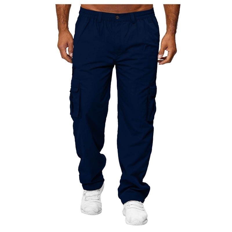 Herren Sport-Freizeit-Jogginghose, leichte Wander-Arbeitshose, Outdoor-Hose