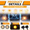 Motorcycle LED Turn Signal - Universal - Bullet Style DRL/Tail Light