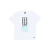 Adidas T Shirts Men's White Crew Neck Moderate Straight Fit GP0868