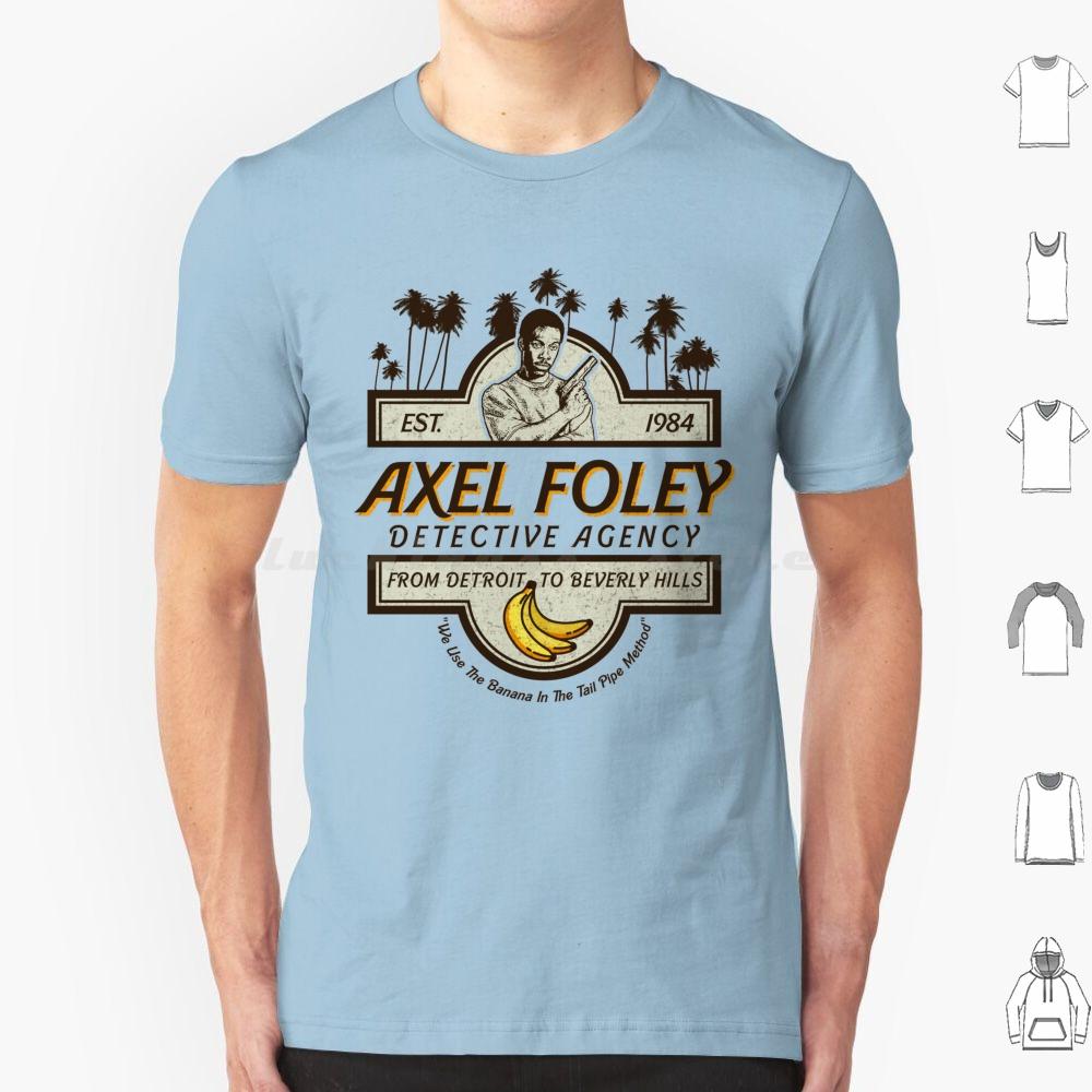 Axel Foley Detective Agency T Shirt Big Size 100 Cotton Beverly Hills Cop 80s Movies Axel Axel Foley Beverly Hills Detective S