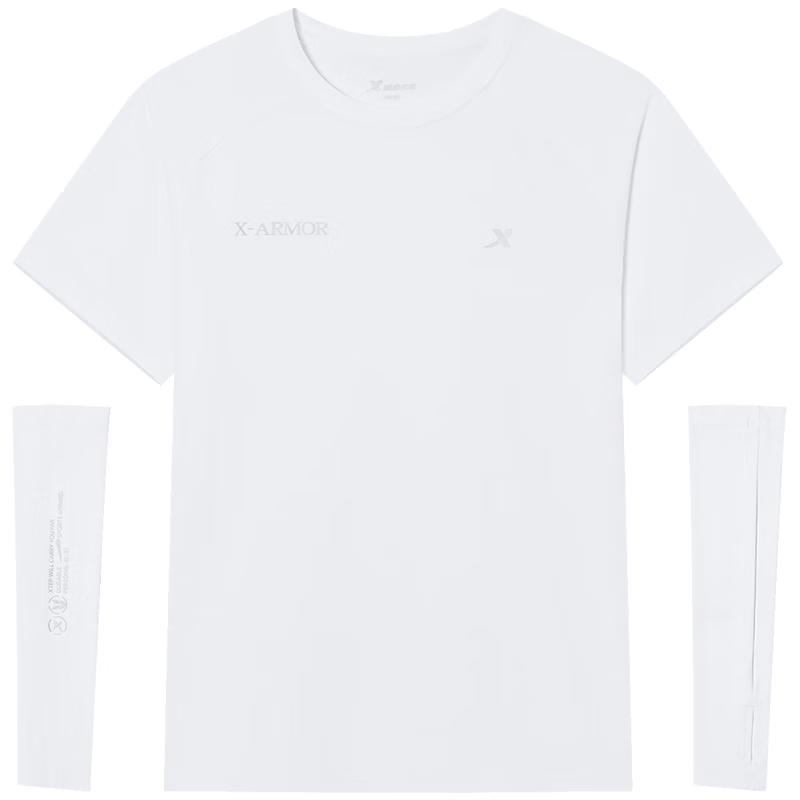 Xtep Kids' Protection Shield Ice-feel Quick-dry Short-sleeve T-shirt