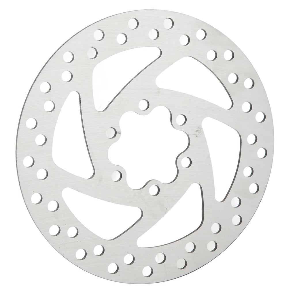 140mm Elektroroller Bremsscheibe Edelstahl 6 Loch Bremsscheibe mit 6 Schrauben für Elektroroller Modifikation