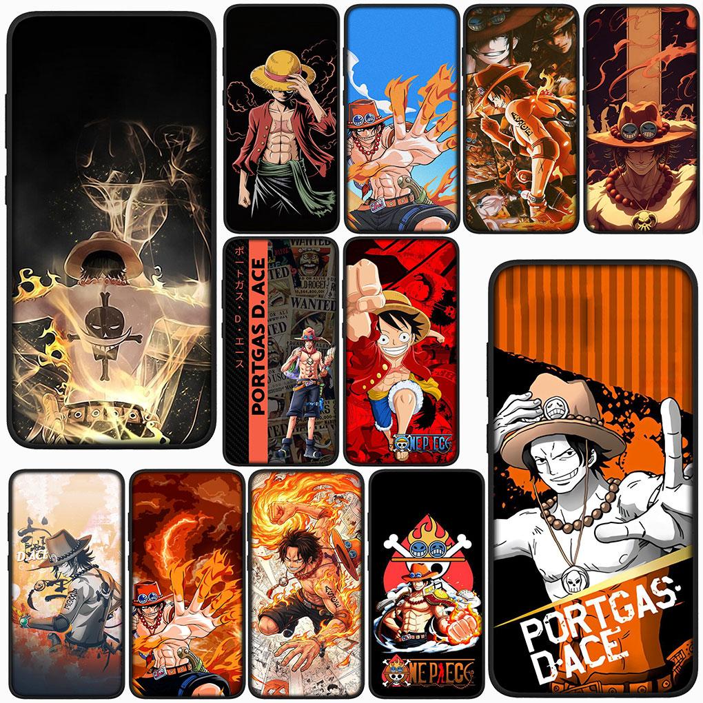 Cover for Xiaomi Redmi Note 13 A3 14 Pro Plus 9T 14C 13C 13X 9C NFC + Pro+ 5G 4G Phone Case Portgas D Ace One Pieces Luffy