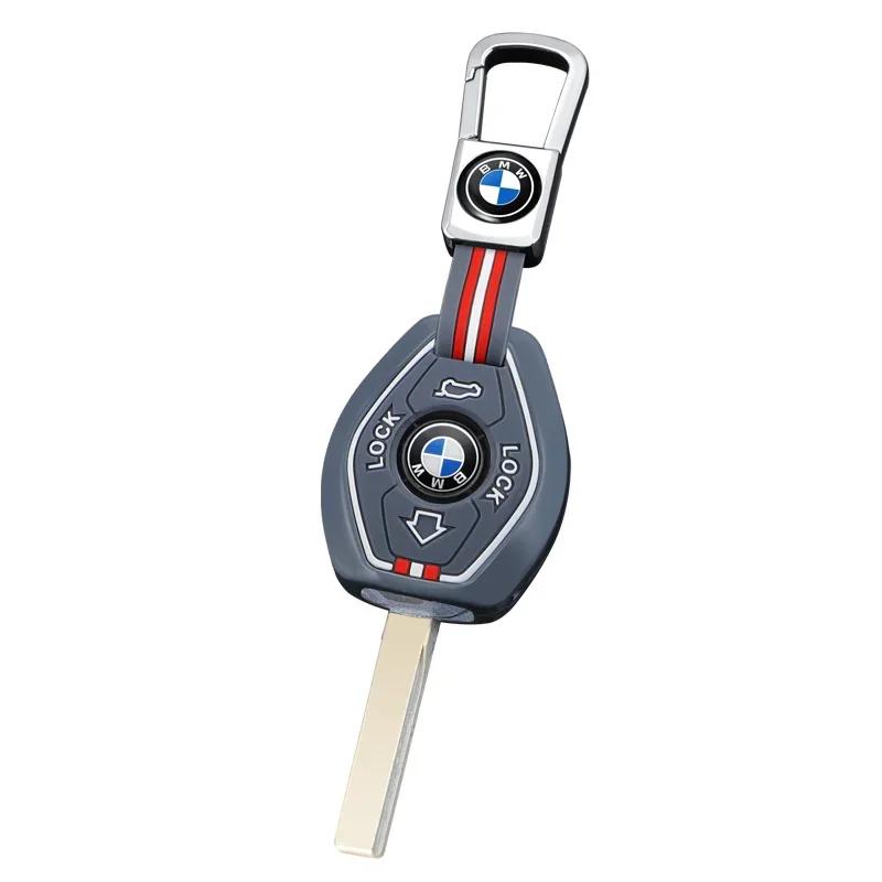 Smart Car Key Case Cover Shell Holder Fob For BMW X3 X5 Z3 Z4 3 5 7 SERIES E38 E39 E46 E83 1998-2005 Protector Keychain EV2