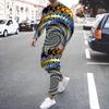 Abstract Vortex Pattern T-Shirts Sets Male 3D Print Unisex Long Sleeve T shirt Pants Suits Casual Men's Clothing 2Pcs Jogger Set