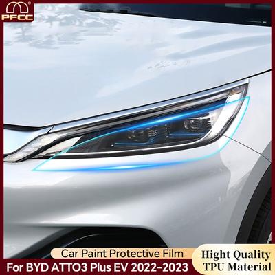 Film de Protection PPF TPU prédécoupé Pour BYD ATTO 3 Plus EV Phares Rétroviseurs Côté de Porte Anti-rayures Transparent Bra Résistant