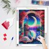 Full Round Diamond Painting Swan 5D DIY Art Kit Diamond Embroidery Mosaic Animal Home Decoration 30x40cm/12x16inch