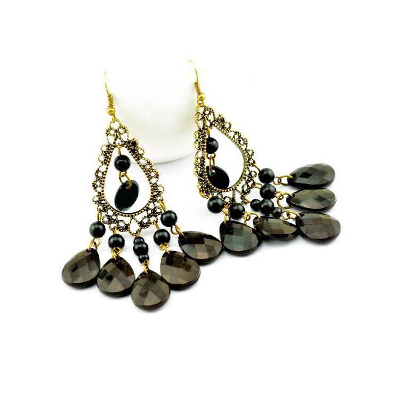 Bohemian Vintage Tassel Earrings Fashion Women's Earrings The Best Gateway To Square Studs