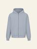 The Innrs Oversized Full Zip Hoodie (Blue Grey)