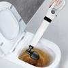 Toilet Plunger Manual Drain Clog Remover Tool High Pressure Air Drain Cleaner Applied To Toilet Floor Drain Sewer Clogged Pipe