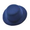 Womens Felt Fascinator Hat DIY Round Solid Color Small Plush Hat Hair Decor Wedding Bridal Cocktail Headwear Fasciantor Base