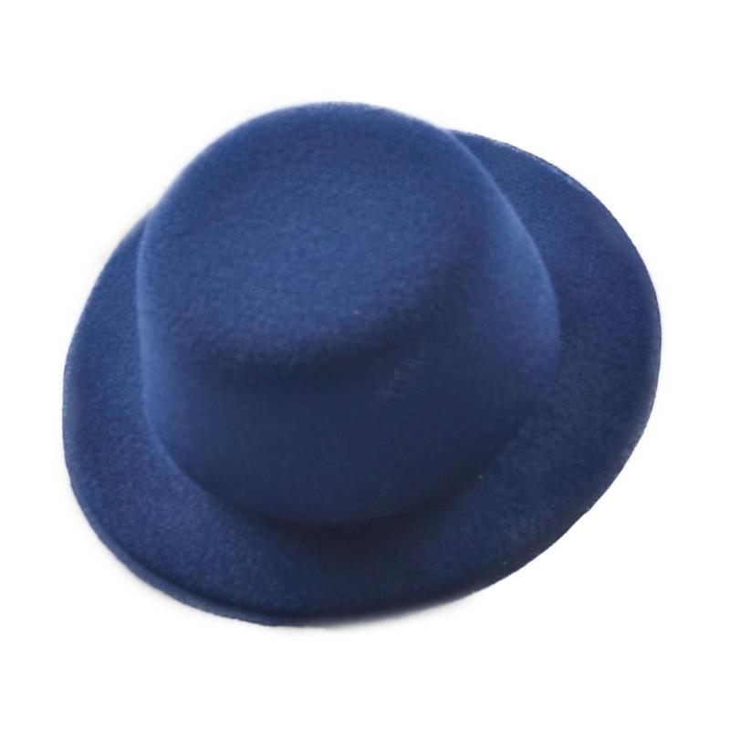 

Womens Felt Fascinator Hat DIY Round Solid Color Small Plush Hat Hair Decor Wedding Bridal Cocktail Headwear Fasciantor Base