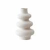 Decorative Plastic White Vase Simple Home Desktop Ornaments New Nordic Flower Vase  Table Decor