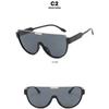 Women's Sunglasses, Large-frame One-piece Sunglasses, Men's and Women's Fashion Sunglasses.