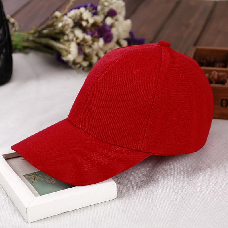 Casual Baseball Cap For Women Men Fashion Retro Solid Color Outdoor Sports Hat