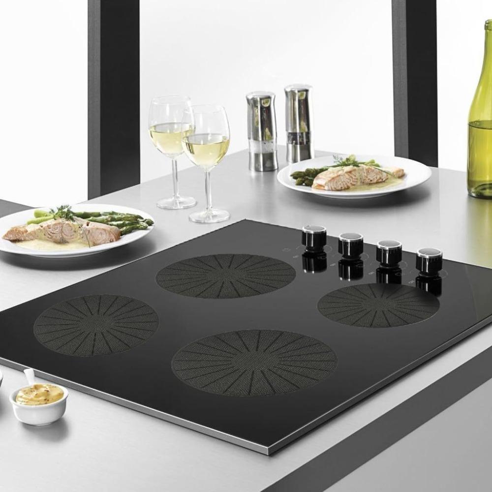 Scratch Resistant Induction Stove Protection Cover Round Pot Mat Induction Cook-top Mat Home