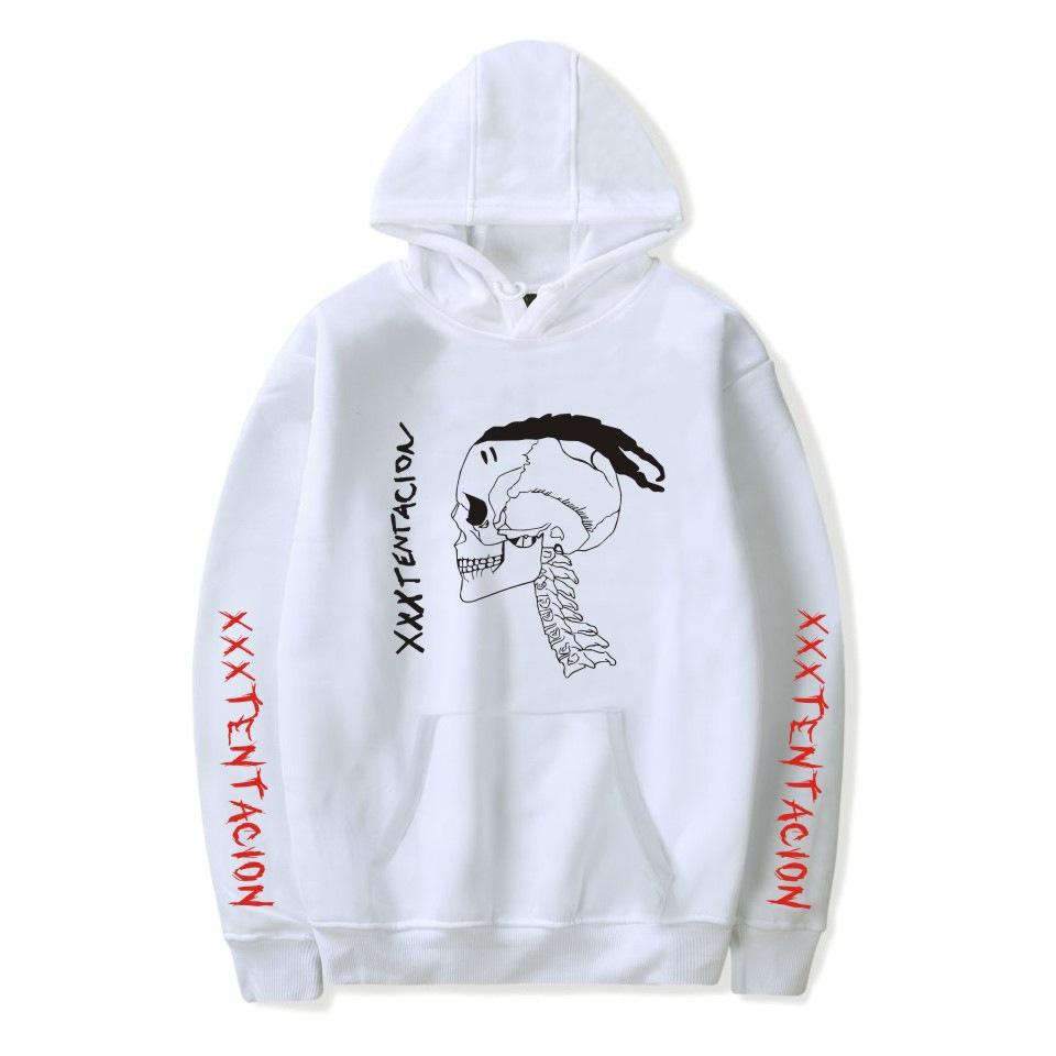 Trendy Rapper Fashion Fleece Hooded Long Sleeve Sweater Warm Jacket