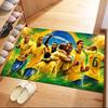 Brazilian Footballer Number Ten Square Rugs Are a Great Choice for Living Rooms, Bedrooms, Home Décor, and As Gifts.