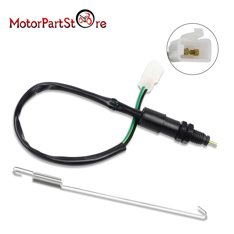 Universal Rear Brake Light Switch Brake Stop Light Switch for Honda Kawasaki Suzuki Yamaha Harley Motorcycle Bike ATV Scooter