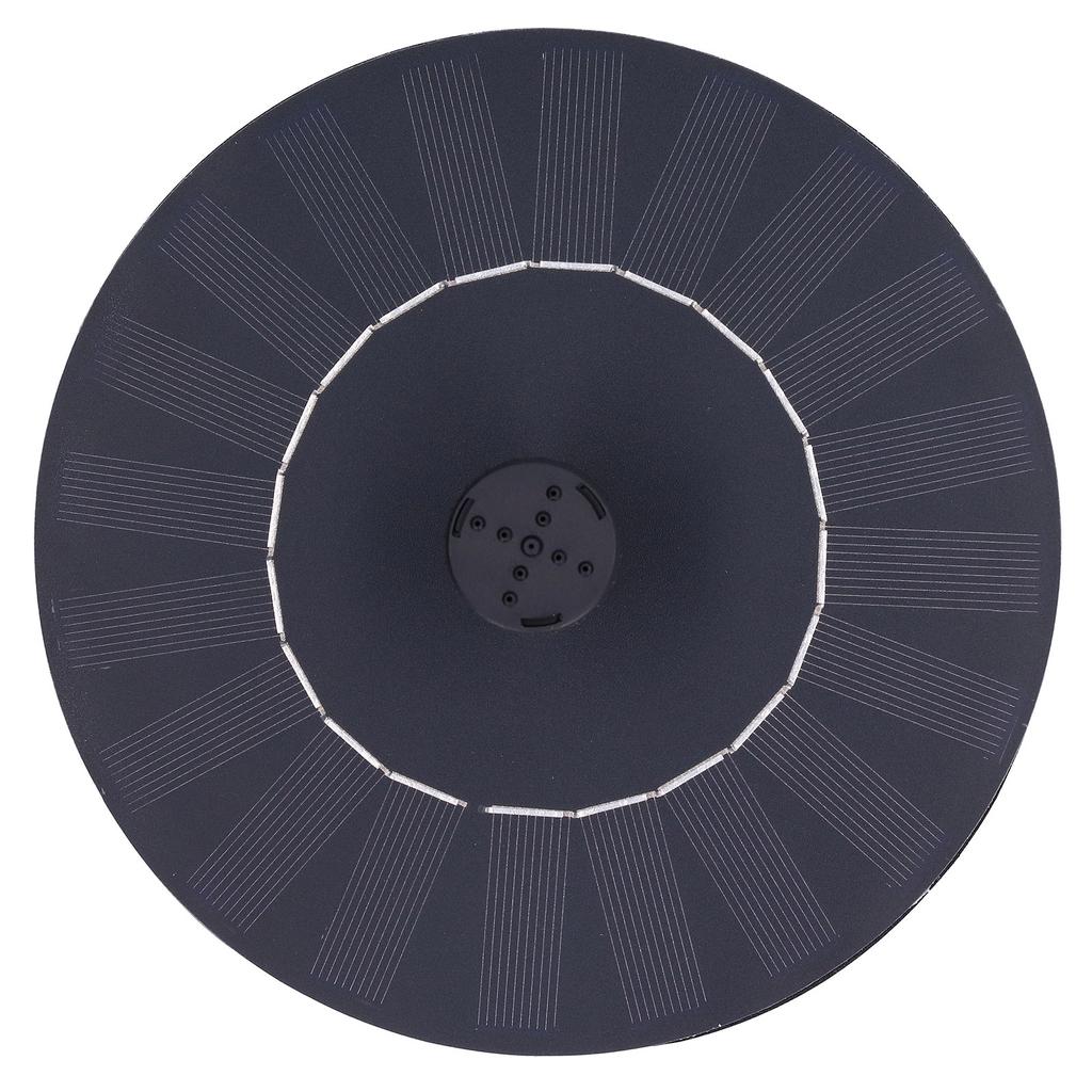 Solar Panel Fountain Monocrystalline Silicon Outdoor Landscape Floating Water Pump 5V 2.5W