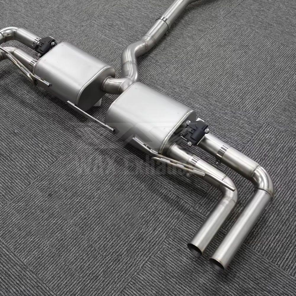 Stainless Steel Quad Exhaust System for Mercedes GLE300/350/450 (2019-2024)