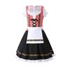 Kid Girl Oktoberfest Costume German Bavarian Beer Festival Outfits for Halloween Carnival Party Long Dirndl Dresses